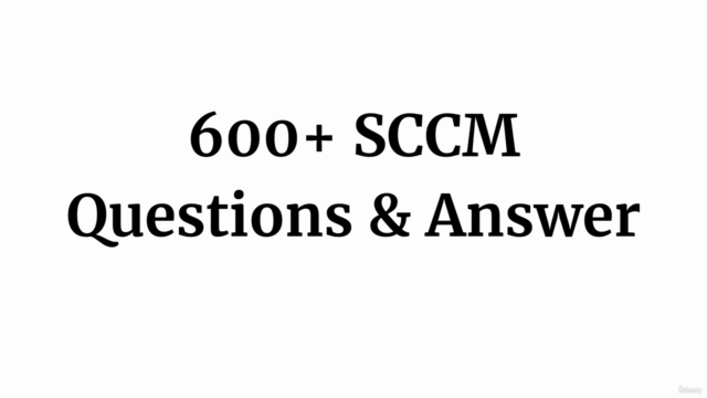 SCCM System Center Configuration Interview Questions Test – Screenshot 4