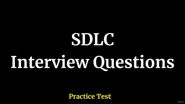 Software Development Life Cycle Interview Questions Practice – Screenshot 1