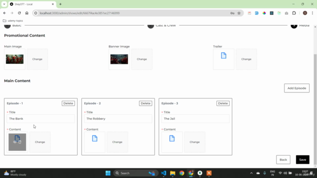 Next JS OTT Platform using Mongo DB , Tailwind CSS , Ant D – Screenshot 4