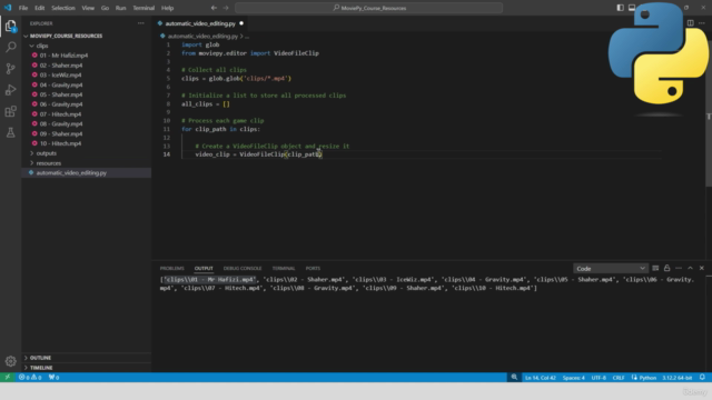 Automate Video Editing with Python and MoviePy – Screenshot 1