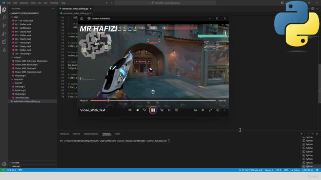 Automate Video Editing with Python and MoviePy – Screenshot 4