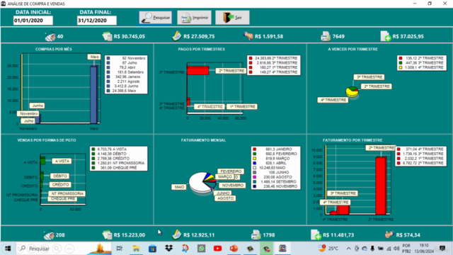 Dashboard no Delphi Módulo 02 - Imobiliária – Screenshot 2