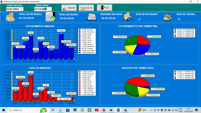 Dashboard no Delphi Módulo 02 - Imobiliária – Screenshot 3
