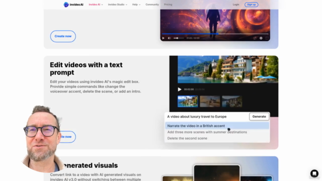 InVideo AI: Faceless YouTube Videos from Text Prompts – Screenshot 1