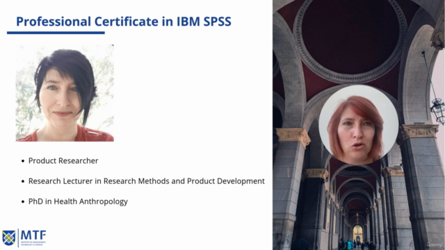 Professional Certificate of IBM SPSS Statistics Expert – Screenshot 2