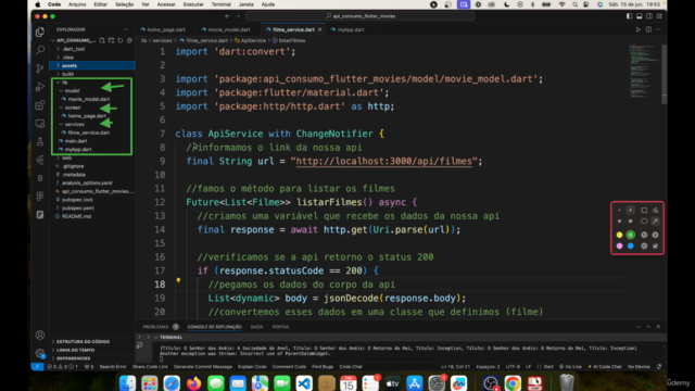 Formação FullStack Flutter Web: NodeJS + Flutter + Api – Screenshot 4
