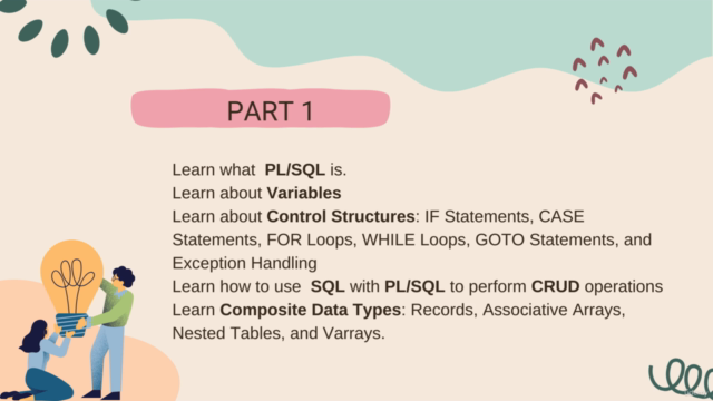 Beginners guide Oracle PL/SQL Part 1 – Screenshot 3