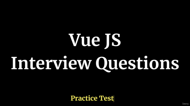 Vue JS Interview Questions Practice Test – Screenshot 1
