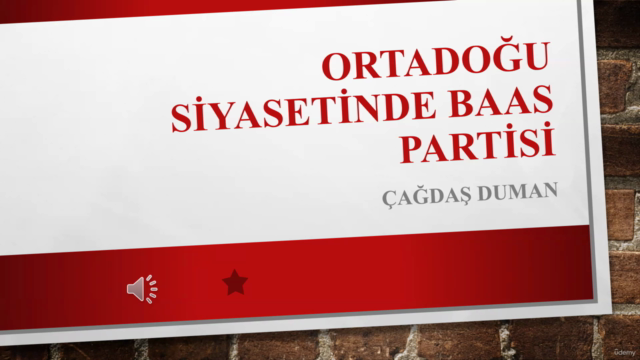 Ortadoğu Siyasetinde Baas Partisi – Screenshot 1