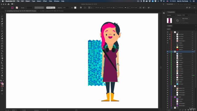 Masking in Adobe Photoshop, Illustrator and InDesign – Screenshot 3