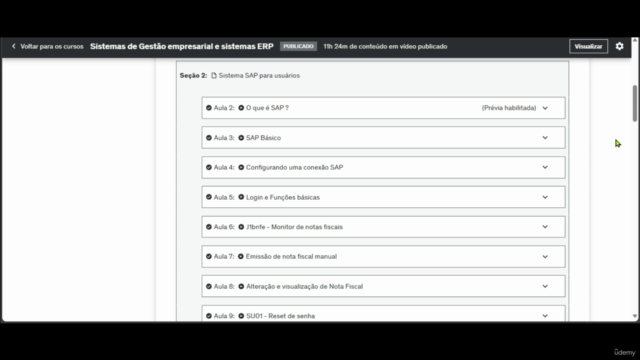 Sistemas de Gestão empresarial e sistemas ERP – Screenshot 1