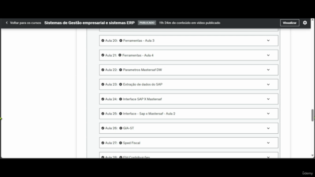 Sistemas de Gestão empresarial e sistemas ERP – Screenshot 3
