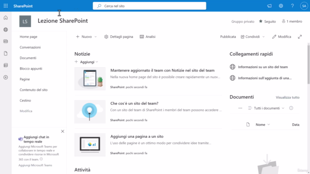 SharePoint Guida Pratica – Screenshot 1