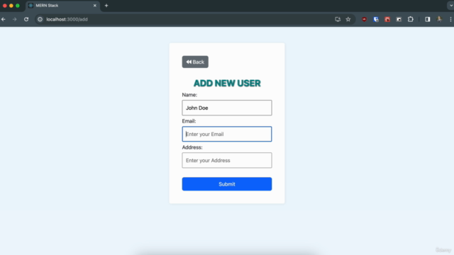 Full Stack Web Development with MERN: Building CRUD – Screenshot 1