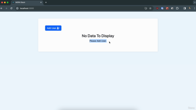 Full Stack Web Development with MERN: Building CRUD – Screenshot 4