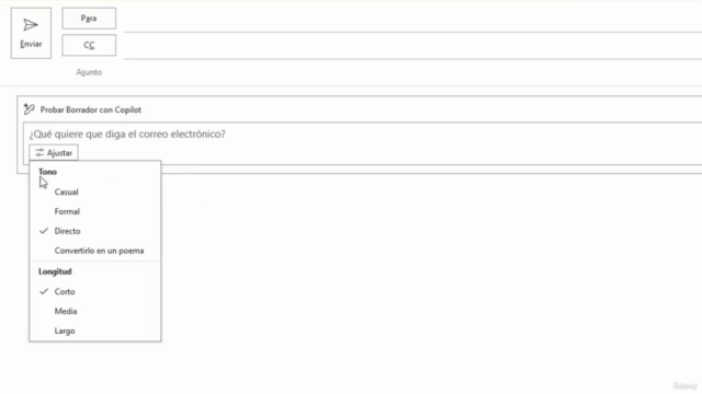 Curso 100% Práctico de Copilot para Microsoft 365 – Screenshot 3