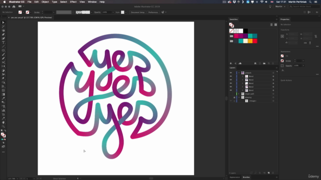 Creative Type Design with Adobe Illustrator – Screenshot 3