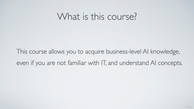 AI Made Easy: Business Applications for Non-IT Professionals – Screenshot 1