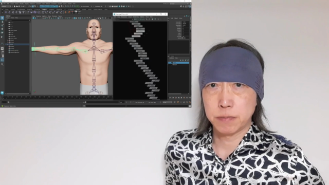 Maya必須スケルトンとスキニング習得コース Maya Required Skeleton and Skinning – Screenshot 3