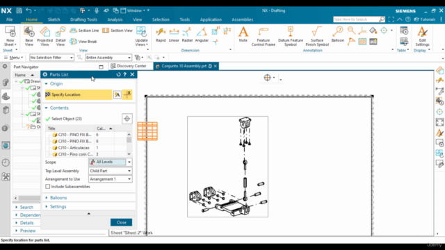 Siemens NX 2306 - Curso Para Iniciantes – Screenshot 3