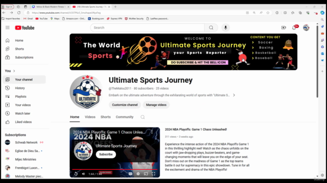 Como crear un canal de youtube profesional y utilizar A I – Screenshot 1