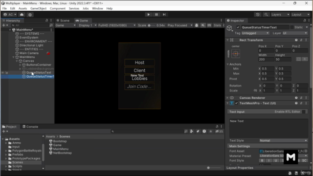 Unity Multiplayer Developer UGS DOMINIO COMPLETO en 14 horas – Screenshot 4