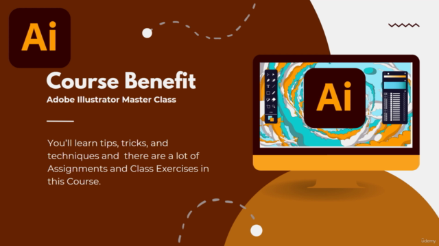 Adobe Illustrator Master Class - Beginner to Advanced(Hindi) – Screenshot 3