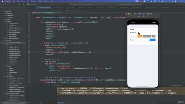 The Complete Guide to Supabase for iOS Developers – Screenshot 4