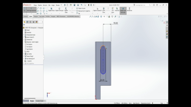 Bant Konveyör Tasarımı-Solidworks Eğitimi – Screenshot 2