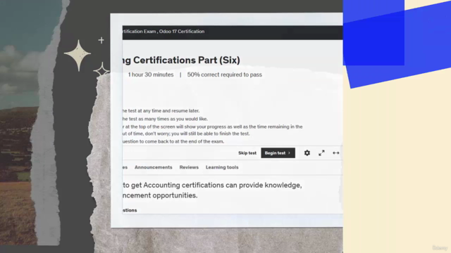 Accounting Certification Exam , Odoo 17 Certification – Screenshot 3