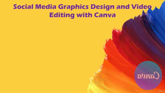Social Media Graphics Design and Video Editing with Canva – Screenshot 1