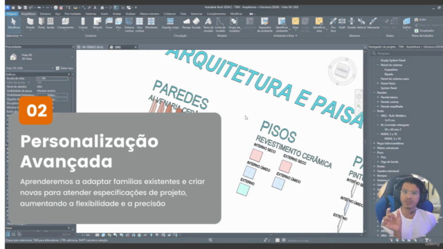 REVIT - Famílias: Domine do Básico ao Avançado – Screenshot 2