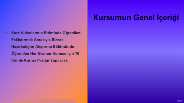 İspanyolca Speaking Kursu: Cümle Kurarak Öğreniyoruz! – Screenshot 3