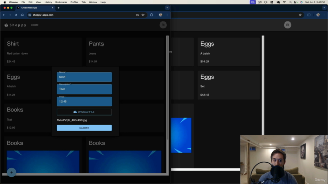 Build a Shopping App With Next.js + NestJS & Prisma – Screenshot 3