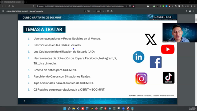 Curso Gratuito de SOCMINT (English and Portuguese Subtitled) – Screenshot 3