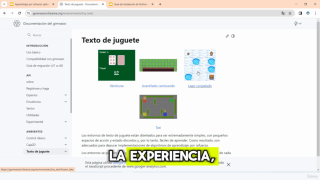 Domina IA: Aprendizaje por Refuerzo con Python y Gym – Screenshot 2
