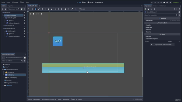 Maîtrisez Godot : De l'Initiation au Développement de jeux – Screenshot 2