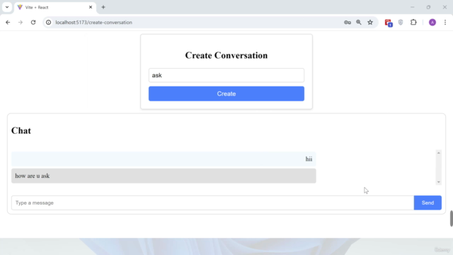 Chat Application in MERN Stack – Screenshot 3