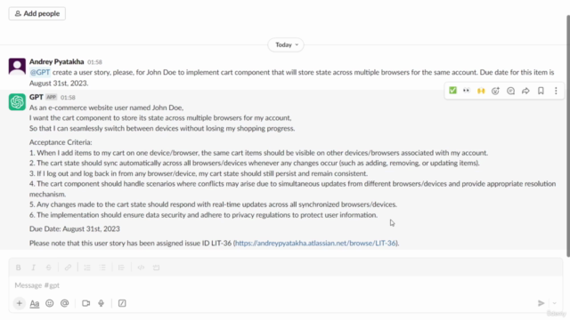 ChatGPT for Program Management: From Basics to Advanced – Screenshot 2