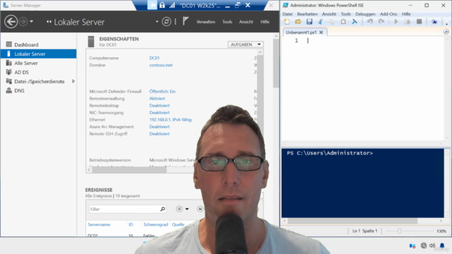 Windows Server 2025: Automatisierung mit PowerShell – Screenshot 1