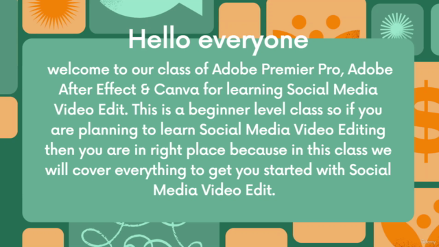 Social Media Video Editing: Premiere Pro After Effect Canva – Screenshot 1
