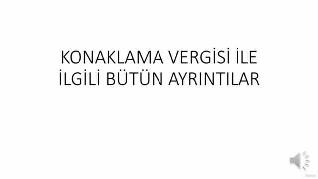 Sıfırdan İleri Seviye Konaklama Vergisi – Screenshot 1