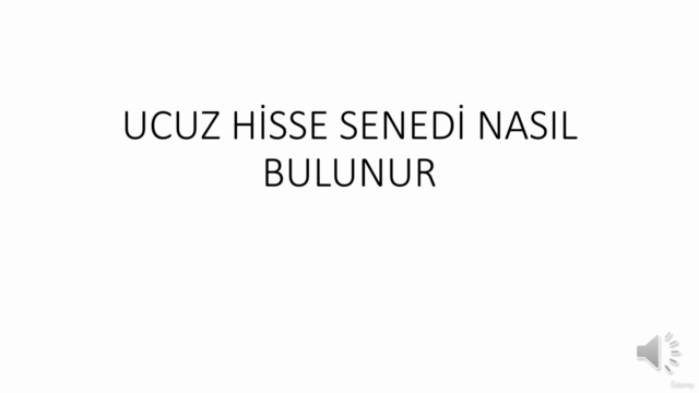 Sıfırdan İleri Seviye Ucuz Hisse Nasıl Bulunur – Screenshot 4