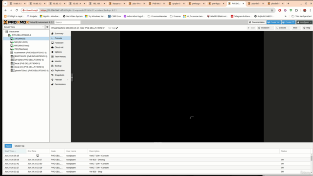Proxmox VE 8.2: Sanal Sunucu Yönetimi ve Optimizasyon Eğitim – Screenshot 4