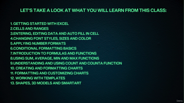 Excel for Everyone: Essential Skills for Work and Life – Screenshot 1