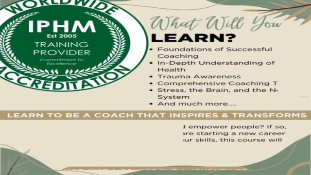 Accredited Advanced Transformational Life Coach Practitioner – Screenshot 2