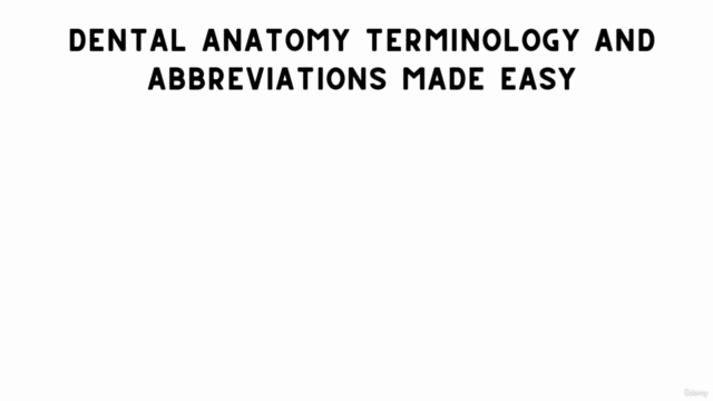 Dental Anatomy Terminology and Abbreviations Made Easy – Screenshot 1