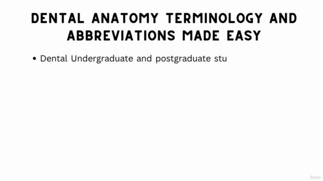 Dental Anatomy Terminology and Abbreviations Made Easy – Screenshot 3