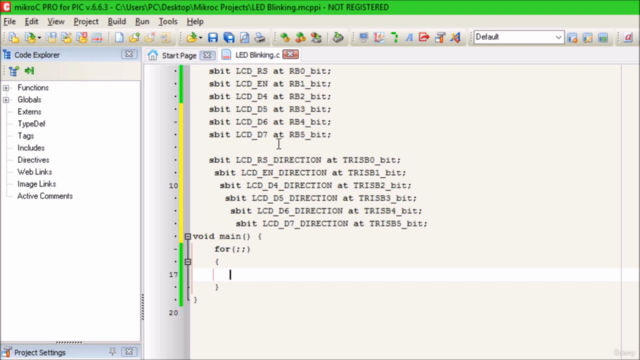 PIC Microcontroller & Mikro C Engineering Students Projects – Screenshot 3