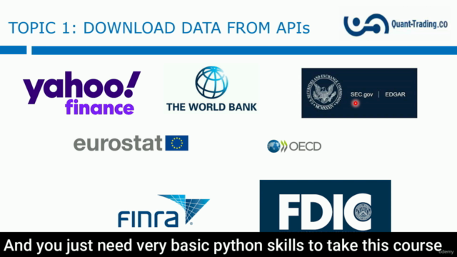 Data Science for Investing and Trading – Screenshot 2